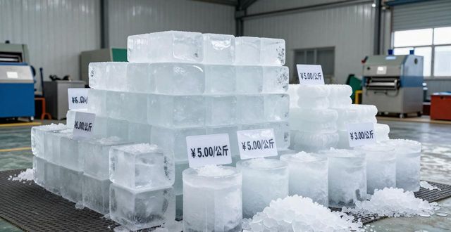 广州海珠区食用冰块多少钱 良臣制冰厂最新报价